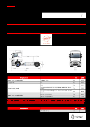 Влекачи Renault E-TECH T - T4x2