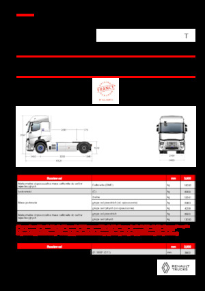 Влекачи Renault E-TECH T - T4x2