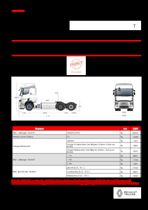 Влекачи Renault E-TECH T - T6x2 TAG