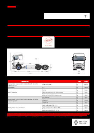 Влекачи Renault E-TECH T - T6x2 TAG