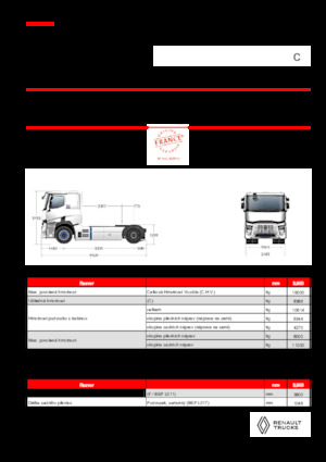 Влекачи Renault RT E-TECH C - T4x2 ROAD