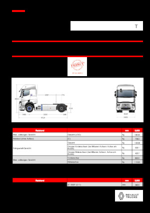 Влекачи Renault RT E-TECH T - T4x2