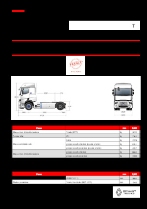 Влекачи Renault RT E-TECH T - T4x2
