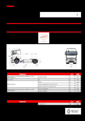 Влекачи Renault RT E-TECH T - T4x2