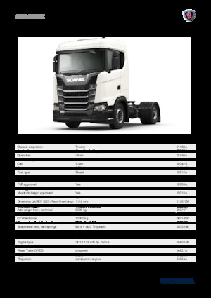 Влекачи Scania S 420 A4x2NZ