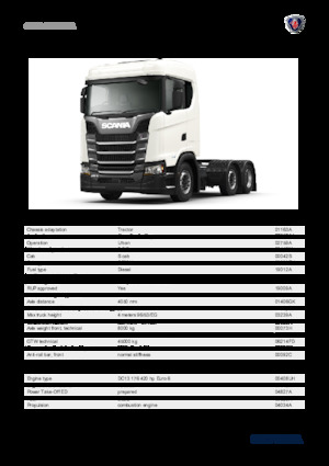 Влекачи Scania S 420 A6x2/2NA