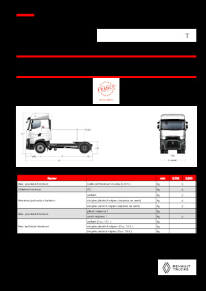 Влекачи Renault T HIGH T4X2 X-LOW 13L E6