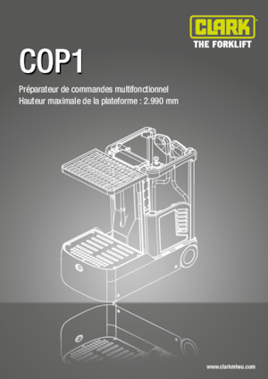 Машини за събиране на поръчки Clark COP 1