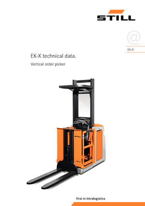 Машини за събиране на поръчки Still EK-X 790