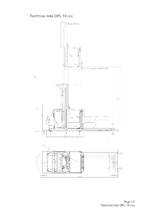 Машини за събиране на поръчки Actil Warehouse Trucks OPL 10 3.0