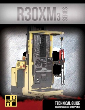 Машини за събиране на поръчки Hyster R30XM3