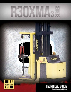 Машини за събиране на поръчки Hyster R30XMA3