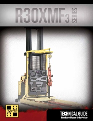 Машини за събиране на поръчки Hyster R30XMF3