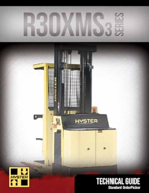 Машини за събиране на поръчки Hyster R30XMS3
