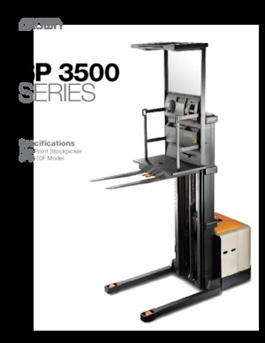 Машини за събиране на поръчки Crown SP 3570F