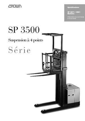 Машини за събиране на поръчки Crown SP 3571-1.25 TT