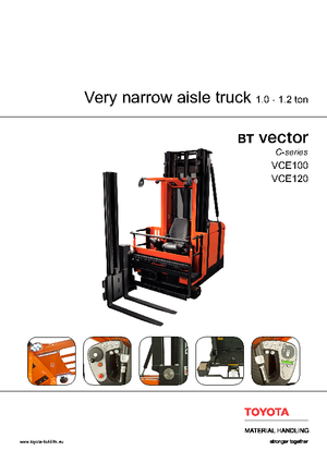 Електрически странични товарачи BT Vector VCE 100