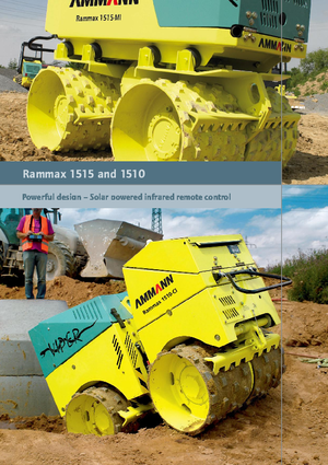 Вибрационни валяци Ammann Rammax 1510 CI