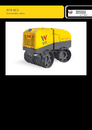 Вибрационни валяци Wacker Neuson RTLx SC 3