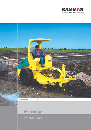 Вибрационни валяци Rammax RW 3002 SPT