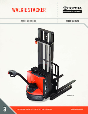 Уоки стакери Toyota 8BWS10