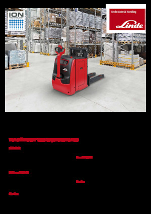 Уоки стакери Linde D10