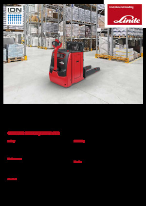 Уоки стакери Linde D10