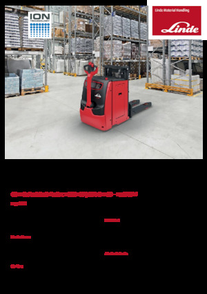 Уоки стакери Linde D10