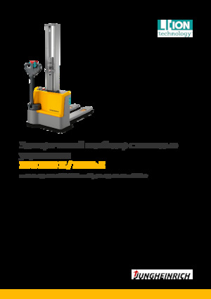 Уоки стакери Jungheinrich EJC M10b E Li-Ion