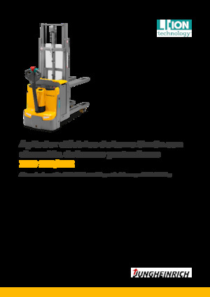Уоки стакери Jungheinrich EJD 120 ZT
