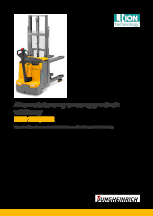 Уоки стакери Jungheinrich EJD 120 ZT