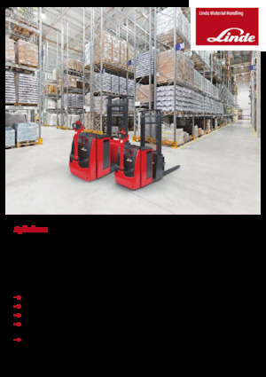 Уоки стакери Linde L16ac Duplex