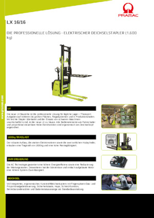 Уоки стакери PRAMAC Lifter LX 16/16