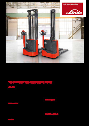 Уоки стакери Linde ML10