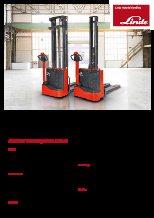 Уоки стакери Linde ML10