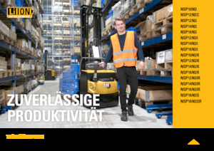 Уоки стакери Caterpillar NSP12N3