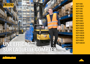 Уоки стакери Caterpillar NSP16N3SR