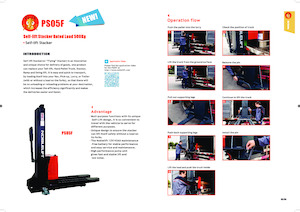 Уоки стакери Noblelift PS05F-1300