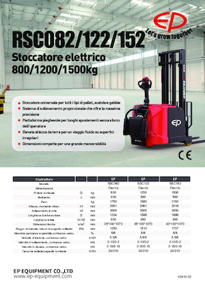 Уоки стакери EP RCS152