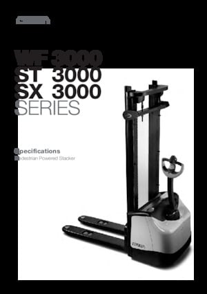 Уоки стакери Crown ST 3000N-1.0 TL