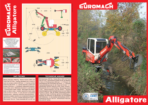 Крачещи багери EUROMACH Alligatore