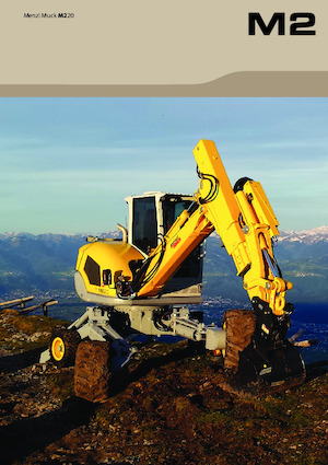 Крачещи багери Menzi M220