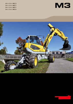 Крачещи багери Menzi M335