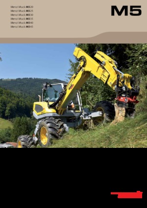 Крачещи багери Menzi M530