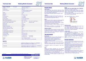 Крачещи багери Kaiser S 1-5