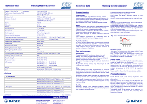 Крачещи багери Kaiser S 2 Cross 4x4