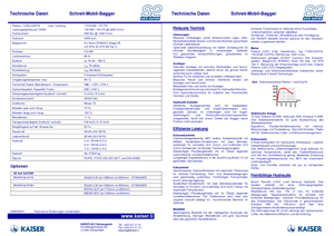Крачещи багери Kaiser S 2 Gator 4x4