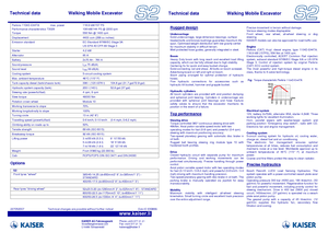 Крачещи багери Kaiser S 2 Mobil