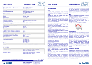 Крачещи багери Kaiser S X