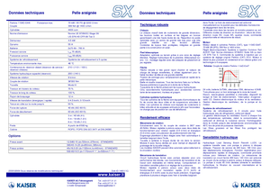 Крачещи багери Kaiser S X